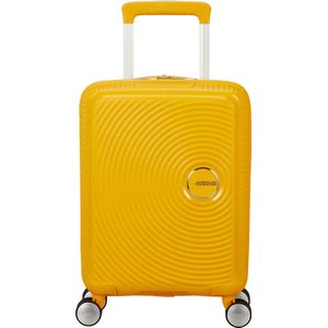 American Tourister kinderkoffer - Soundbox Mini kinderkoffer - handbagage 4 wielen - Golden Yellow - 22 l - 1.8 kg