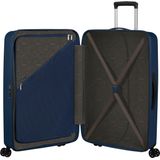 American Tourister Hartschalen-Trolley "REJOY, verschiedene Größen und Farben", 4 Rollen, Hartschalen-Koffer personalisierbar versenktes TSA-Schloss