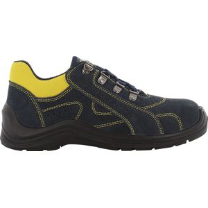 Safety Jogger - Titan Laag S1P - Blauw/Geel - Stalen Neus - Stalen Tussenzool