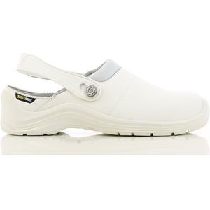 Safety Jogger - Cortado - Veiligheidsklomp - Wit - Leer