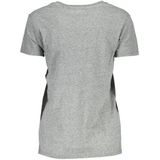 Levi's - The Perfect Batwing T-Shirt - Grijs Heather - 100% Katoen
