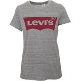Levi's - The Perfect Batwing T-Shirt - Grijs Heather - 100% Katoen