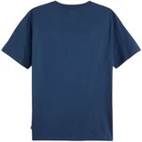 Levi's - T-shirt Logo - Donkerblauw - Katoen - Slim-fit