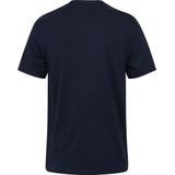 Levi's - T-shirt Logo - Donkerblauw - Katoen - Slim-fit