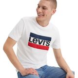 Levi's - Sportswear Logo Graphic T-Shirt - Wit - Katoen