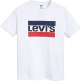 Levi's - Sportswear Logo Graphic T-Shirt - Wit - Katoen