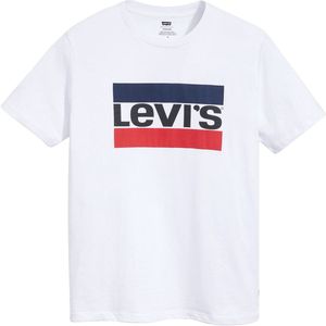 Levi's - T-shirt - Wit - Katoen