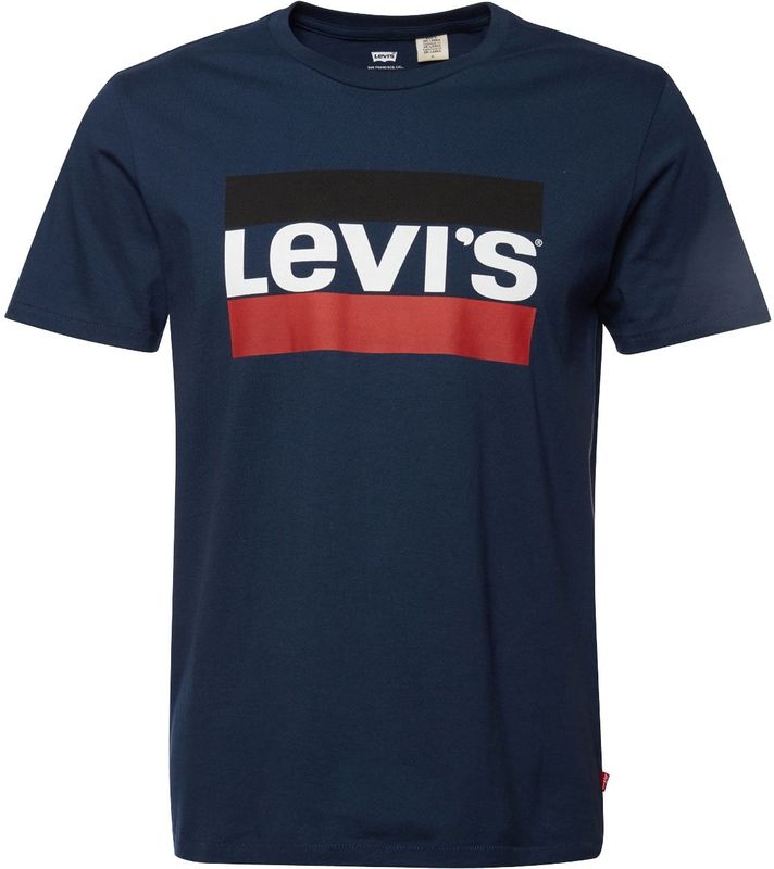 Levi's® T-Shirt mit großem Logoprint