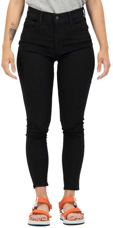 LEVI'S - Jeans 720 High Rise Super Skinny - Zwart - Denim