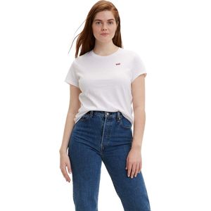 Levi's - 39185-0006 T-shirt - Wit - Katoen - Korte Mouwen