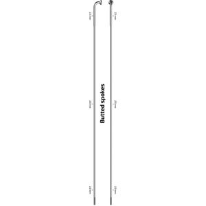 SAPIM SPAAK 14-260 X-Starken Edelstahl ohne Brustwarze (100.)