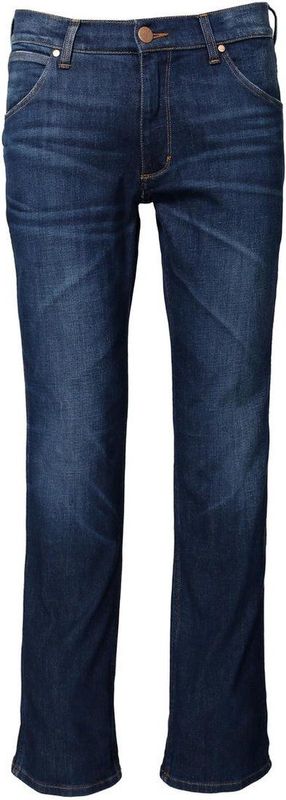 Wrangler - Greensboro - Jeans - Blauw - Katoen