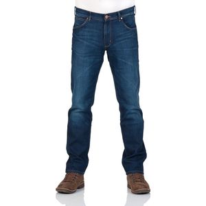 Wrangler - Greensboro - Jeans - Blauw - Katoen