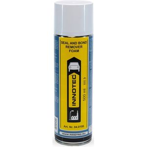 Innotec Seal and Bond Remover foam 500ml (Kit/Sticker verwijderaar en ontvetter)