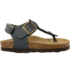 Grijze Kipling Sandalen Juan 3 Dark Grey