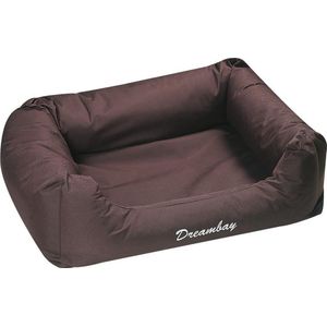 Flamingo Dreambay® - Mand Honden - Bed Dreambay Bruin 80x67x22 Cm - 1st