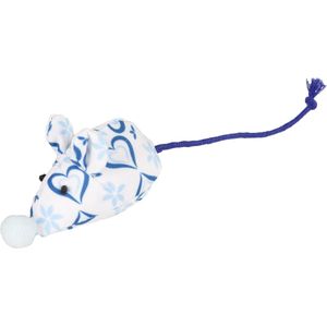 Flamingo Kattenspeelgoed Ice Muis - Blauw - 18 x 3 x 4.5 cm