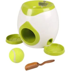 Flamingo Wilson Interactief Apporteerspel - Wit/Groen - 18 cm