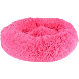 Flamingo Krems Rond Hondenkussen - Roze - Ø50Cm