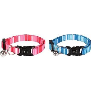 Alfriy halsband voor kittens, 15-25 cm, 10 mm, gesorteerd