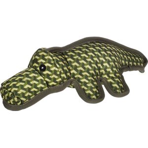 Flamingo Strong Stuff - Speelgoed Honden - Hs Strong Stuff Alligator Groen 34cm - 1st