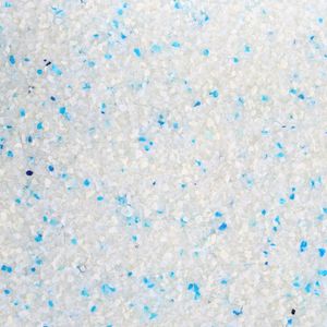 Flamingo Kattenbakvulling Silica - Klonterend, Fijne Korrels met Babypoedergeur - 5L voor 6 Weken Frisse Geur!
