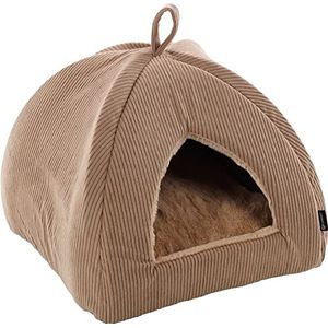 Flamingo Colette - Slaapplaats Katten - Slaapplaats Colette Taupe 38x38x40cm - 1st