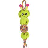 FLAMINGO JCHIEN MIEP Chenille en Peluche avec Corde Vert 40CM