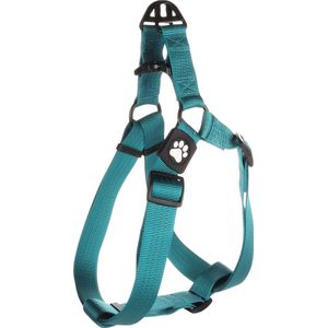 Flamingo Zorba Step&go - Harnas Honden - Harnas Step&go Zorba Turquoise Xxl 85-130cm 38mm - 1st - 138719 - 1st