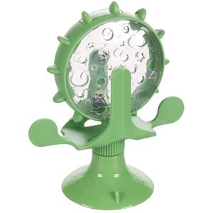 Flamingo Turna - Snackverdeler Katten - Snack Dispenser Turna Groen 13,8x7,6x16,3cm - 1st
