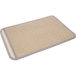 Flamingo MATZ Kattenbedmat, 61 x 41 x 1,3 cm, beige