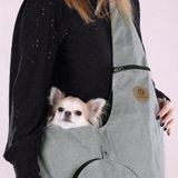 Buikdrager Kanga draagtas voor kleine hond