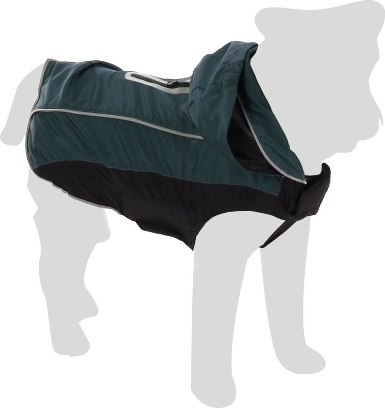 Flamingo Veru - Kledij Honden - Hondenjas Veru Groen 35cm - 1st