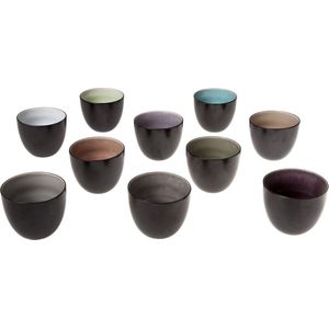 Cosy & Trendy - Espresso Kopjes - Streetfood - 120 ml - Set van 10