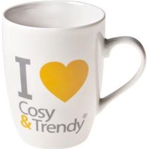 Beker d8xh10.5cm logo cosy-trendy36cl 6 stuks