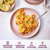 Cosy & Trendy - Dinerbord - Peach - Ø 27 cm - Set van 6