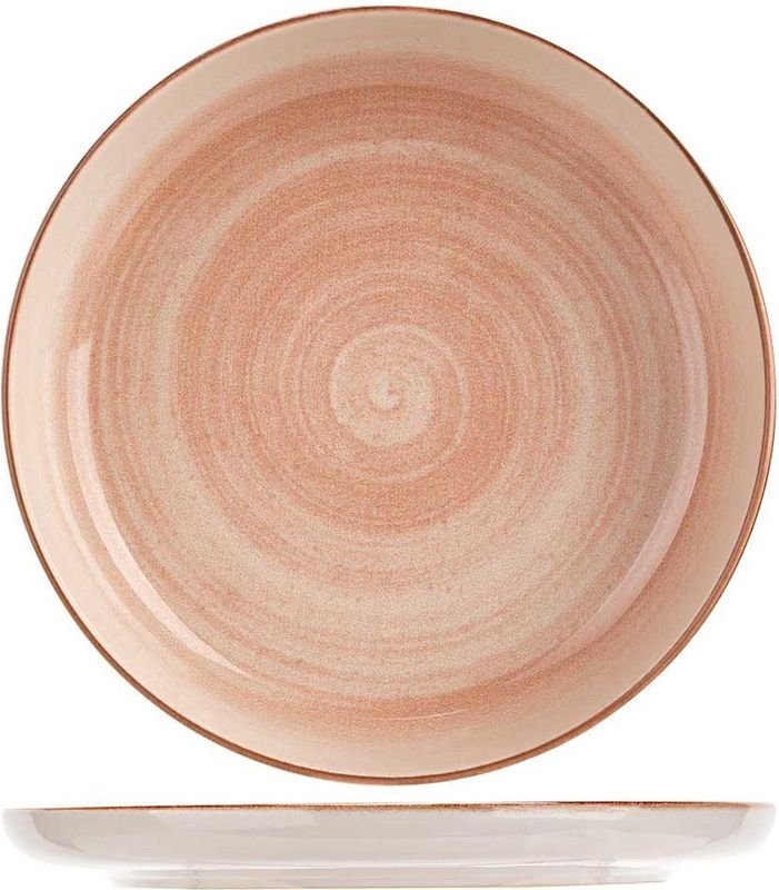 Cosy & Trendy - Dinerbord - Peach - Ø 27 cm - Set van 6