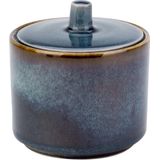 Cosy&Trendy Quintana Blue Suikerpot - D8 X H6.7-8,5 cm