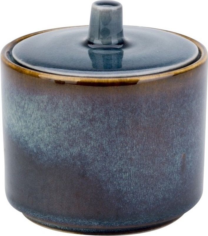 Cosy&Trendy Quintana Blue Suikerpot - D8 X H6.7-8,5 cm