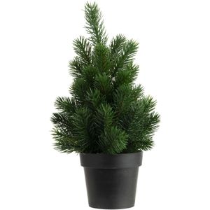 Kunstboom/kunst kerstboom groen 45 cm - Kunstkerstboom