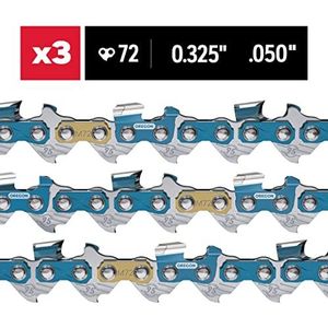 Oregon M72 SpeedCut kettingzaag ketting 3-pack voor 18-inch bar -72 aandrijfschakels - geschikt voor Husqvarna, Dolmar, Jonsered en meer