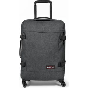 EASTPAK - TRANS4 S - Suitcase, Zwarte Denim