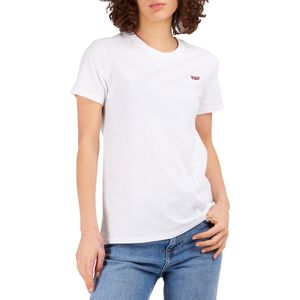 Levi's Perfect Tee T-Shirt dames, Wit, M