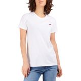 Levi's Perfect Tee T-shirt voor dames, Wit