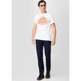 Jeans - 502 - Jeans - Effen - Denim, Ritssluiting, 5-pocket-style, Rinsed/dark washed