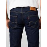 Jeans - 502 - Jeans - Effen - Denim, Ritssluiting, 5-pocket-style, Rinsed/dark washed