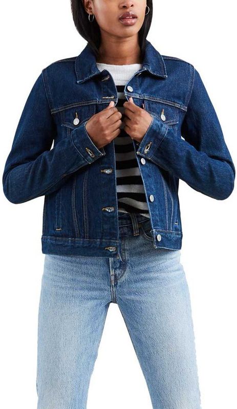 LEVI'S - Original Trucker - Jeansvest - Blauw - Denim