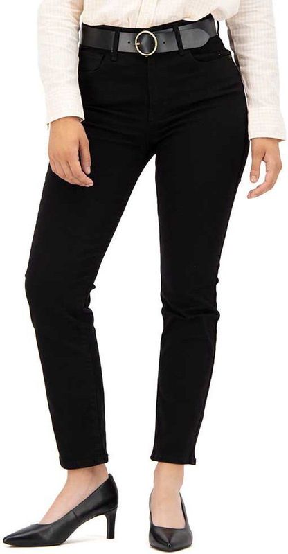 Levi's dames Jeans 724™ High Rise Straight ,Night is Black ,25W / 32L