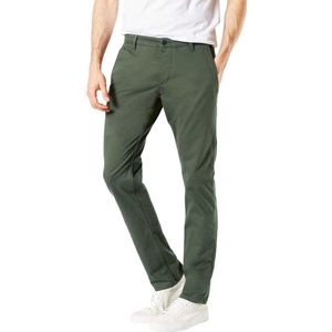 Dockers Supreme Flex Skinny Broek Groen Man