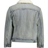 TOM TAILOR Tussenjas - Denim - Effen - Licht Gevoerd - Losvallend Model